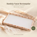 Bandeja Nacar Rectangular