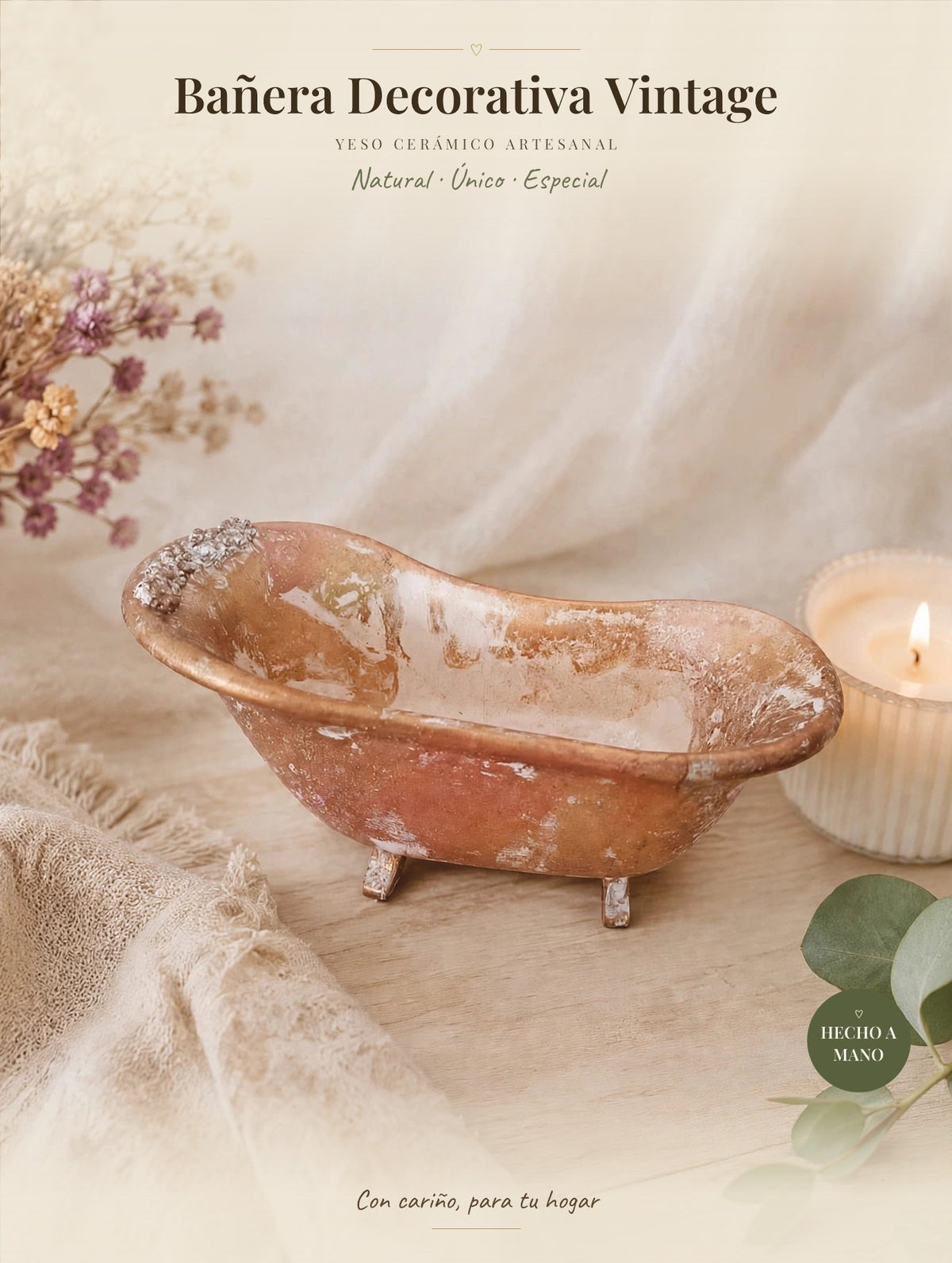 Bañera Decorativa Vintage