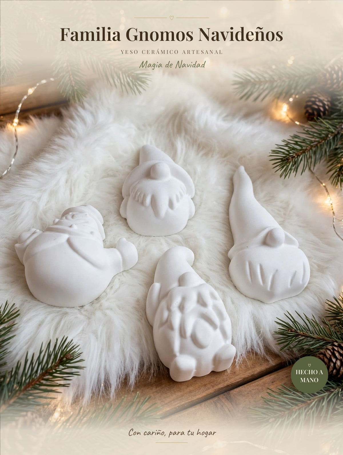 Familia Gnomos Navideños ( Por Unidad )