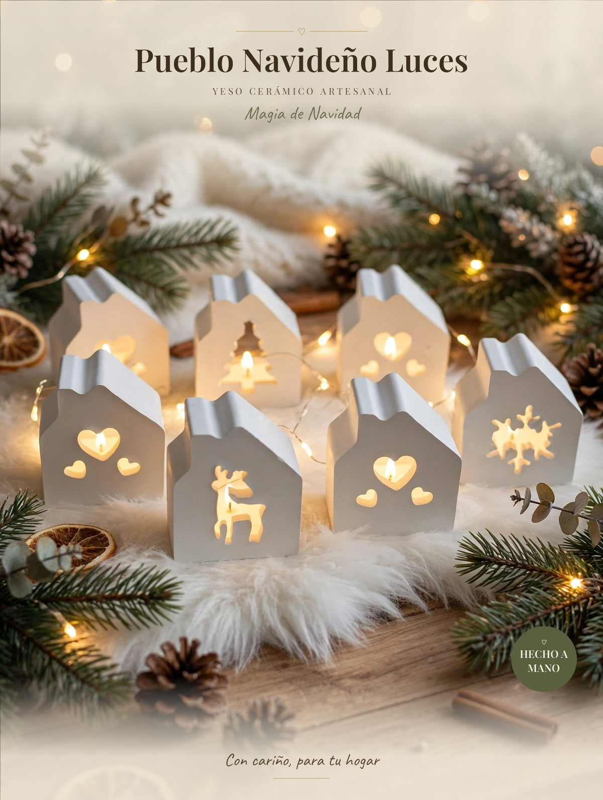 Pueblo Navideño Luces