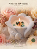 Vela Flor de Conchas