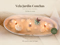 Vela Jardin Conchas