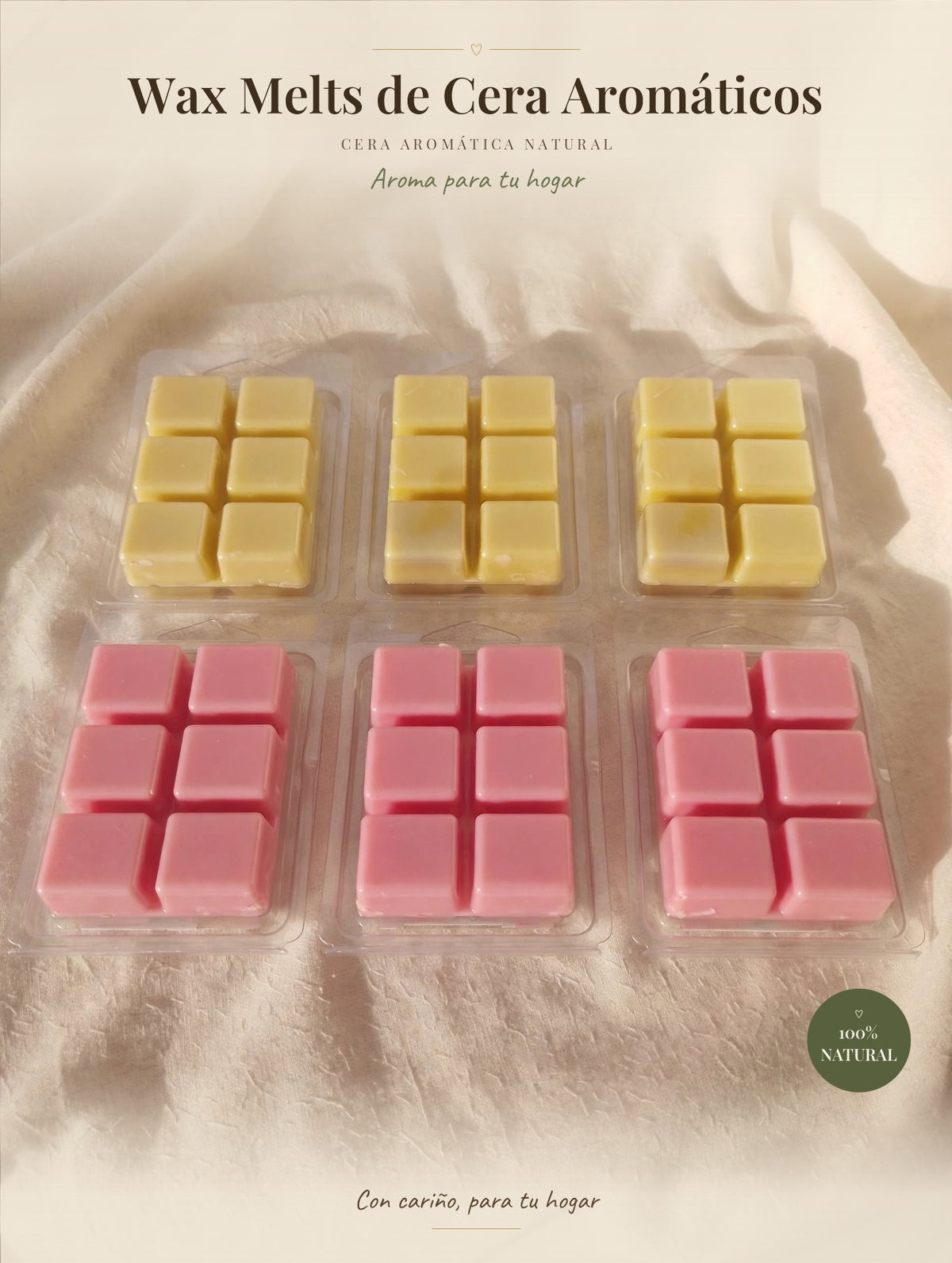 Wax Melts de Cera Aromáticos
