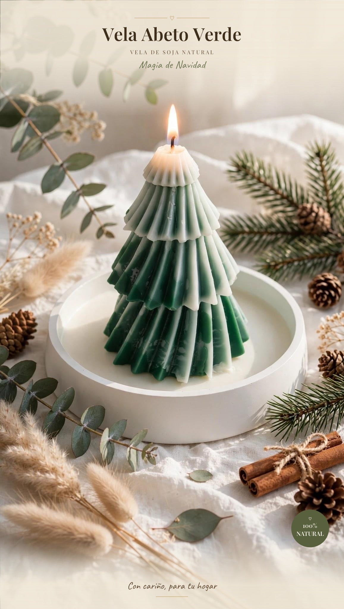 Vela Abeto Verde