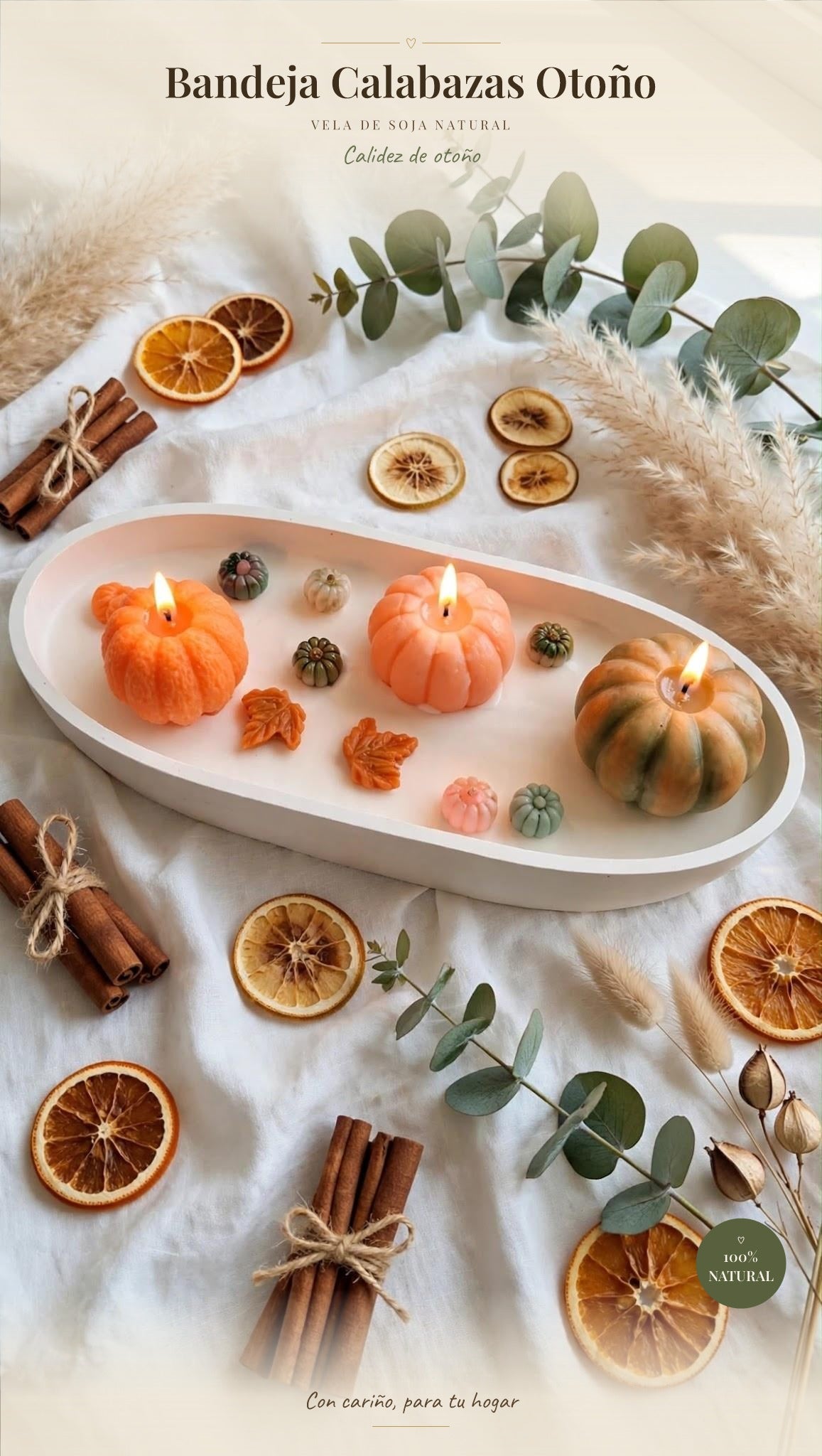 Bandeja Calabazas Otoño