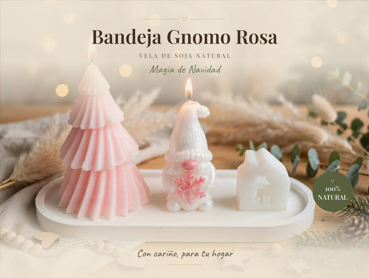 Bandeja Gnomo Rosa
